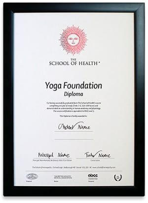 Yoga Certificate