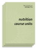 Nutrition Course Units