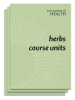 Herbalism Course Units